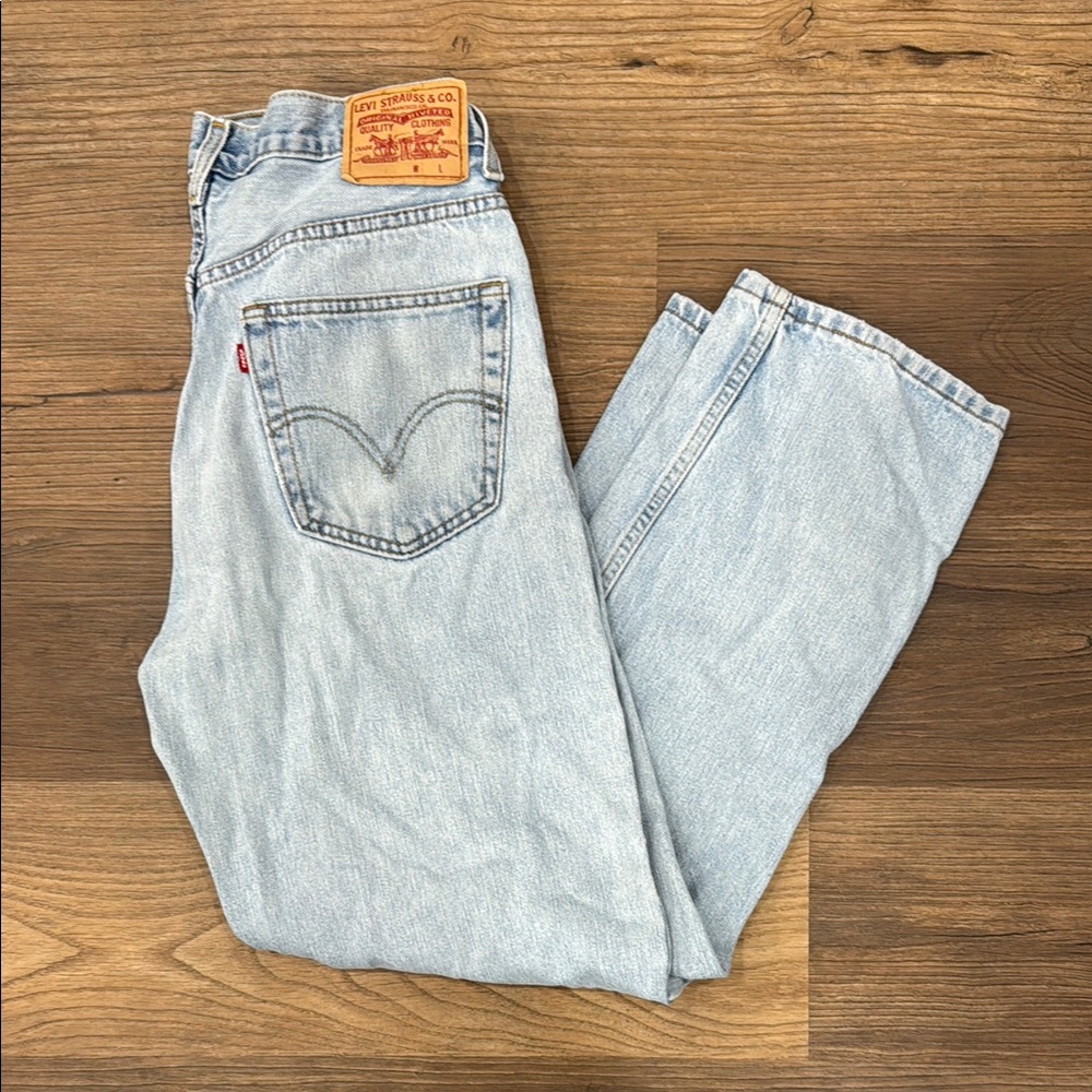 Levi's Men's Straight Jeans in Light Blue